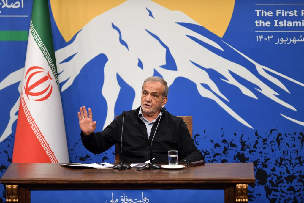 President Pezeshkian Holds A Press Conference - Te