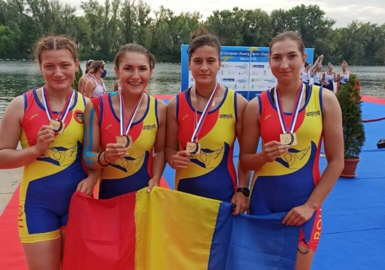 România câștigă 9 medalii la Campionatele Europene de canotaj U-23