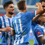 Universitatea Craiova se bucura dupa gol