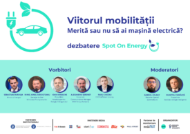 Astăzi, live de la 10:30, o nouă dezbatere „Spot On Energy”: „Viitorul mobilității - Merită sau nu să ai mașină electrică?”. Cu ministrul Energiei, Sebastian Burduja, și experți din industrie