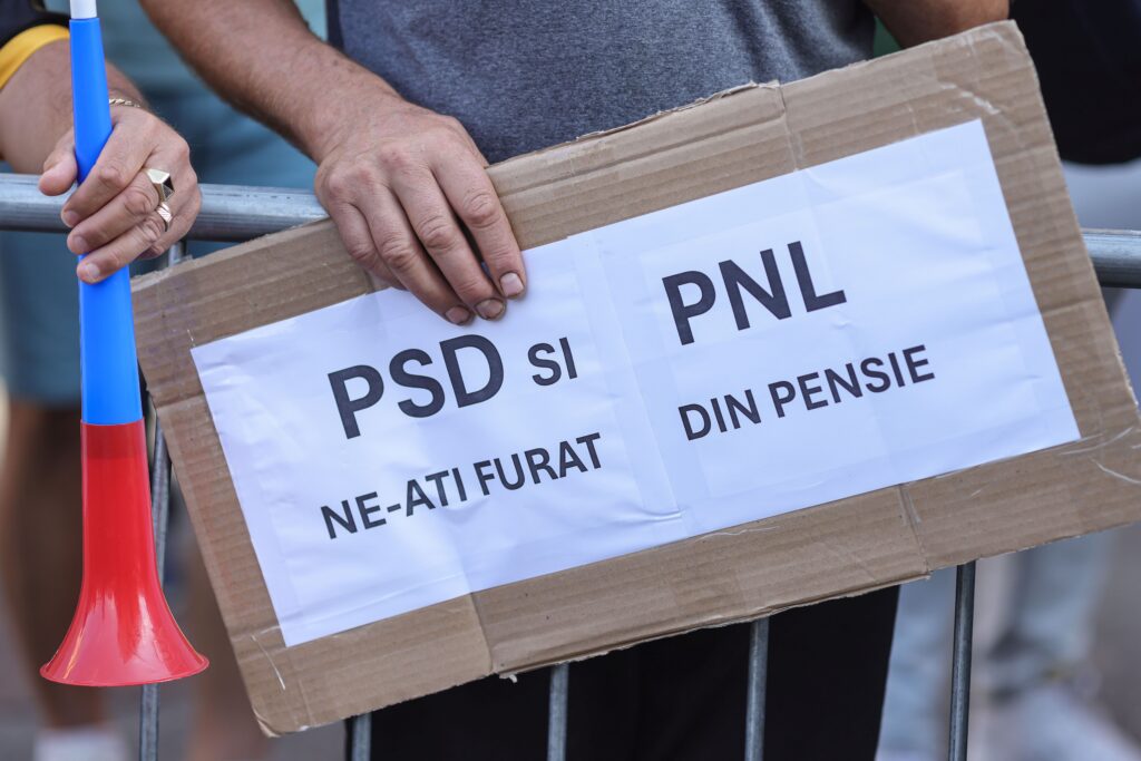 BUCURESTI - MINISTERUL MUNCII - PROTEST - 26 SEP 2