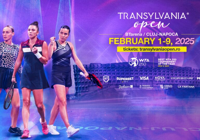 Ana Bogdan, Jaqueline Cristian și Gabriela Ruse participă la Transylvania Open 2025