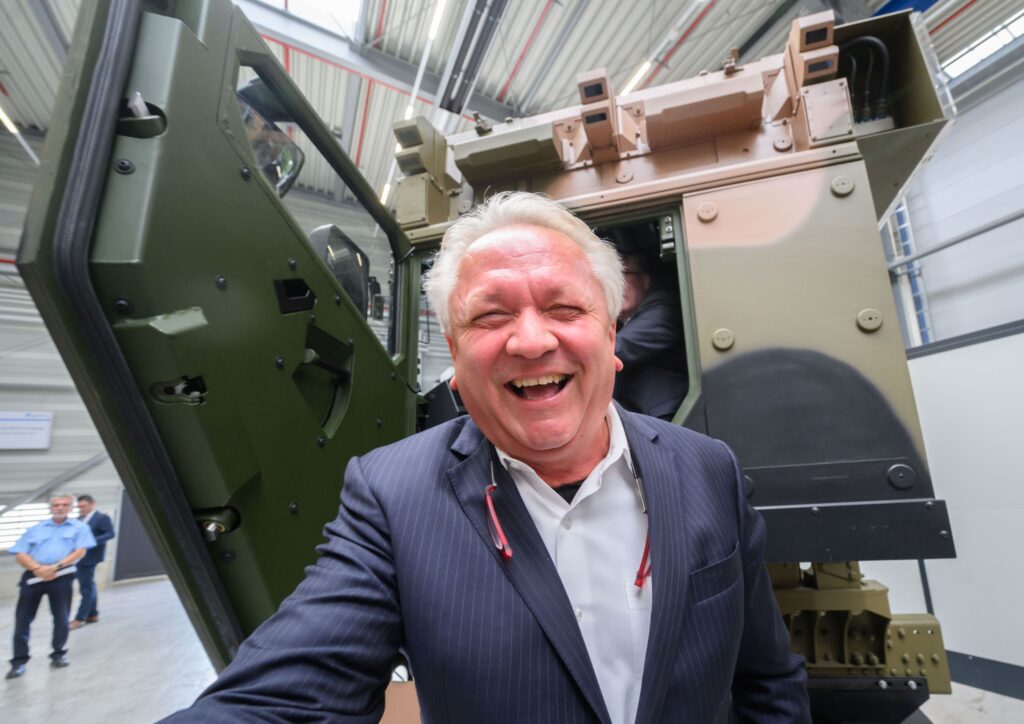 Rheinmetall armaments group tour in Lower Saxony