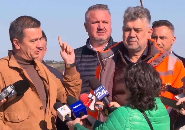 Ciolacu, de trei ori în trei luni pe Autostrada Moldovei. Și are 3 deschideri de circulație până la alegeri (Video)