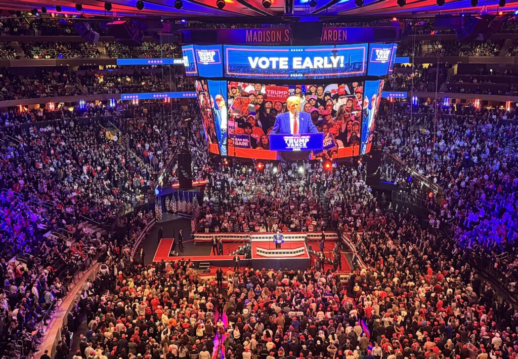 ELECTION '24: Trump Historic Rally NYC MSG