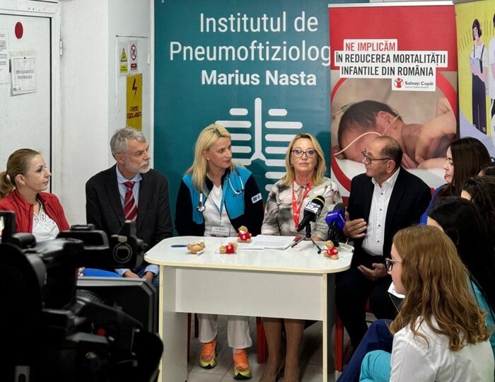 Salvați Copiii România dotează prioritar Secția de Pneumologie Pediatrică de la Institutul „Marius Nasta”