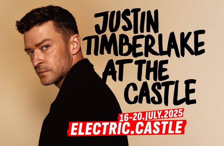 Justin Timberlake is coming to Romania for the first time and will perform at Electric Castle 2025