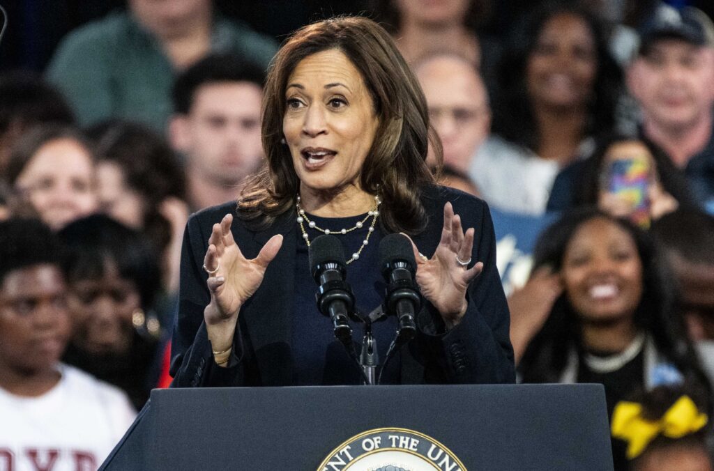 US Presidential Elections - Harris Campaigns in Ph