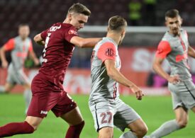 Superliga: Remiză cu multe ocazii între FCSB și CFR Cluj. Roș-albaștrii au debutat un puști de 16 ani