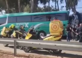 Israel: Un camion a intrat în plin într-o stație de autobuz. Zeci de răniți, șoferul a fost împușcat (Video) <span style="color:#990000;">UPDATE</span>