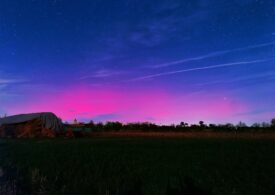 How the Northern Lights were seen in Romania (Photo)