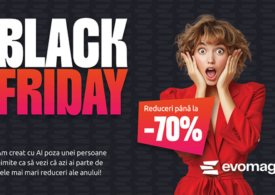 evomag dă startul Black Friday 2024 cu reduceri de până la 70% și asigură cea mai mare acoperire națională în livrarea prin lockere