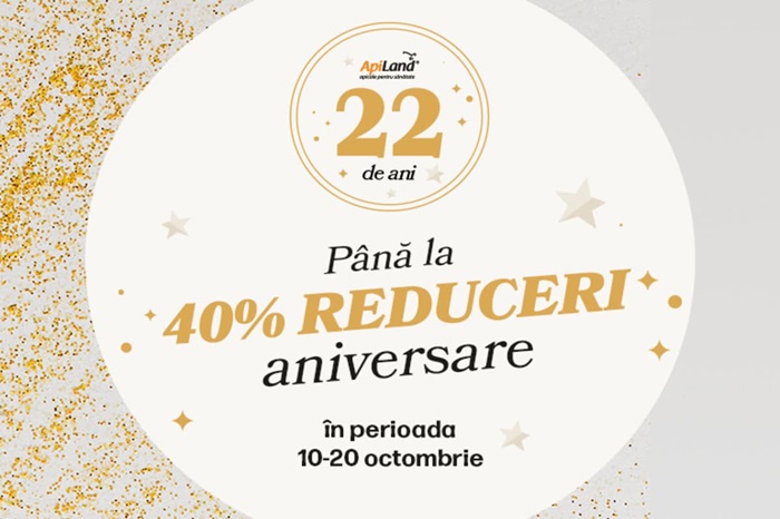 Campania aniversară 22 de ani de ApiLand - iată o parte din frumoasa poveste a unui brand pur românesc