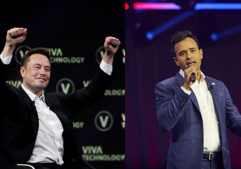 Miliardarii Elon Musk și Vivek Ramaswamy vor conduce noul „Departament al eficienței guvernamentale”