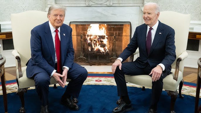 Donald Trump a fost primit de Joe Biden la Casa Albă. Viitoarea primă doamnă a SUA a refuzat să vină (Video)