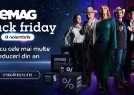 eMAG Black Friday 2024: în primele 30 de minute, clienții au plasat comenzi în valoare de 220 mil lei. Iată ce s-a vândut