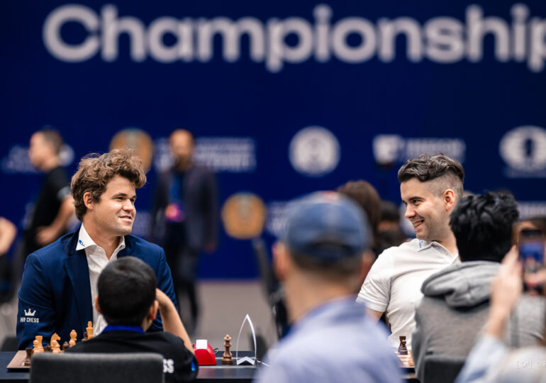 The great Norwegian chess player Magnus Carlsen has been disqualified from the World Chess Championship after a dress code violation