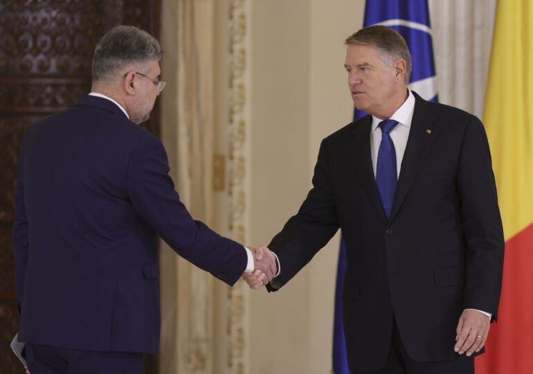 Iohannis l-a desemnat premier pe Marcel Ciolacu: Cred că am învățat toți din greșelile trecute