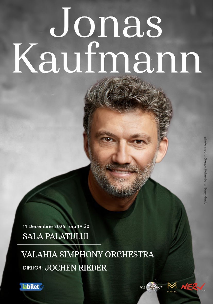 Jonas Kaufmann, unul dintre cei mai mari tenori ai lumii, în premieră absolută la București pe