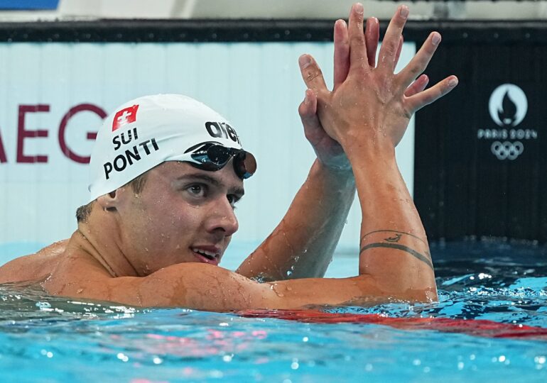 Noe Ponti a stabilit un nou record mondial la 50 m fluture, la Campionatele Mondiale de înot în bazin scurt