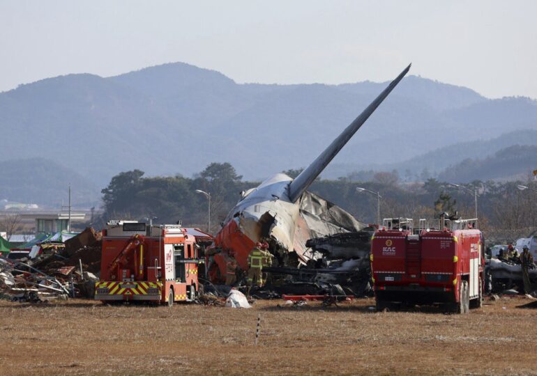 Cea mai mare tragedie aviatică din Coreea de Sud: Un avion scăpat de sub control a aterizat de urgență și a luat foc. Doi supraviețuitori din 181 de oameni (Video) <span style="color:#990000;">UPDATE</span>