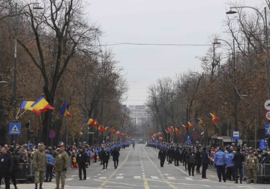 parada 1 decembrie 2024 Arcul de Triumf București