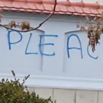 Gardul de la Palatul Cotroceni a fost vandalizat. Mesajul transmis lui Iohannis (Video)