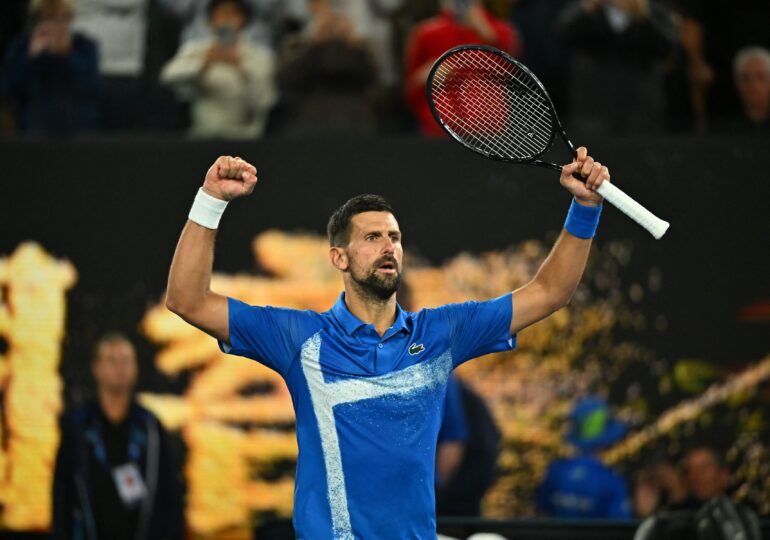 Novak Djokovici, în sferturile de finală ale turneului Australian Open, pentru a 15-a oară. Urmează un duel cu Alcaraz