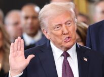 AFP: Într-o explozie de naționalism, Trump promite o „epocă de aur” americană