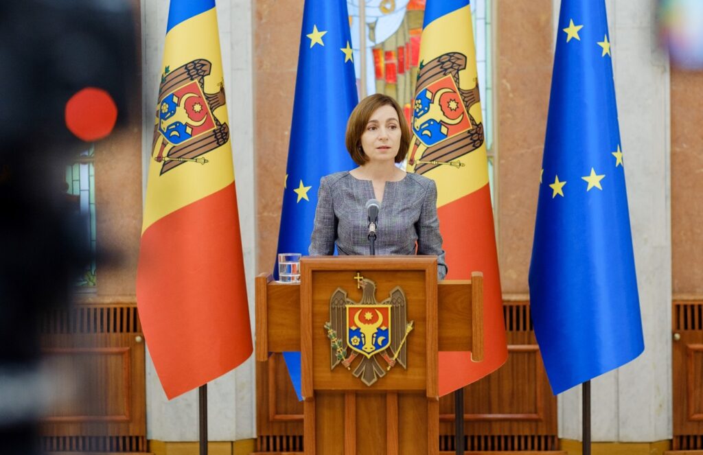 Maia Sandu, despre cererea Rusiei de a bloca aderarea Moldovei la NATO: „Nu e decizia lui Putin”