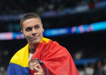 Francezii se înclină în fața lui David Popovici: "Impresionant"