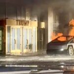 O camionetă Tesla transformată în bombă a explodat în fața hotelului Trump din Las Vegas (Video)