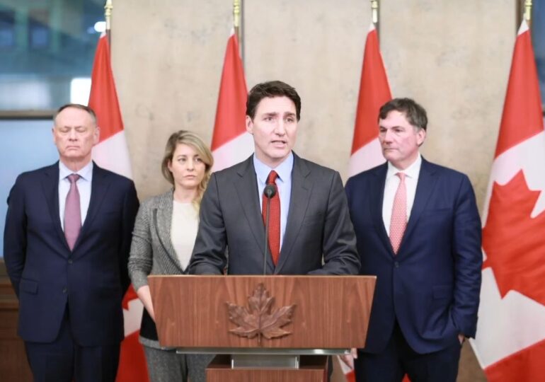 Canada răspunde SUA cu tarife de 25%, iar Trudeau le transmite un mesaj americanilor (Video)