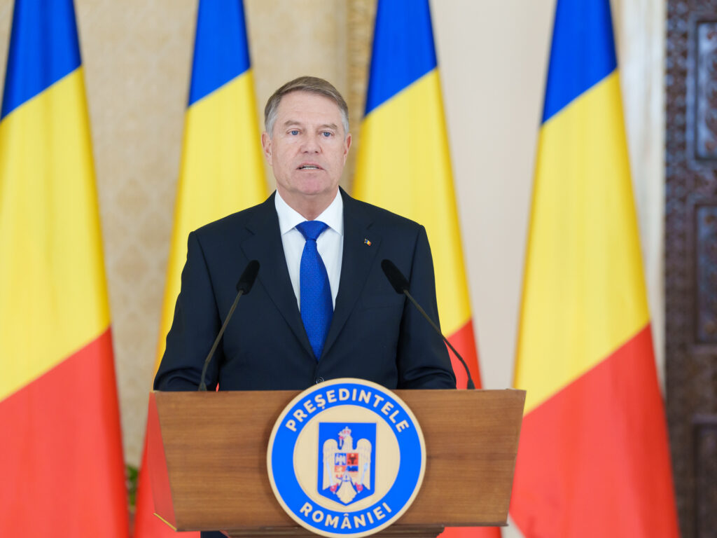 Iohannis ended his term as president with a brief ceremony. Bolojan ...