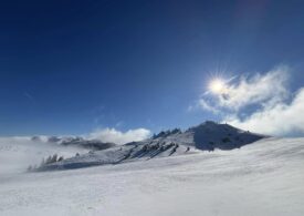 Pericol mare de avalanșe în munții Bucegi, Baiului și Ciucaș