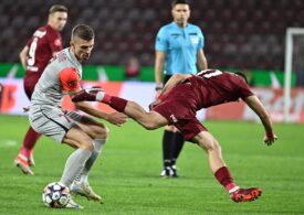 Superliga: FCSB remizează cu CFR Cluj. Campioana a terminat meciul în 10 oameni