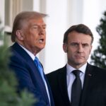 Moment tensionat la Casa Albă: Macron îl întrerupe pe Trump pentru a-l corecta. Liderul SUA refuză să spună că Putin e dictator