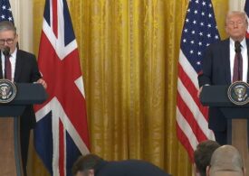 Și Starmer l-a contrazis pe Trump, în conferința de presă. Altfel, UK ar putea să scape de noile tarife, iar Regele Charles îl măgulește pe Trump