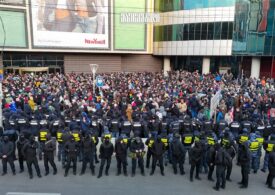 Georgia: Manifestanții pro-UE au fost agresați. Doi lideri ai Opoziției au fost arestați (Video)