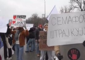 Serbia: Zeci de mii de oameni au protestat față de corupția generalizată (Video)