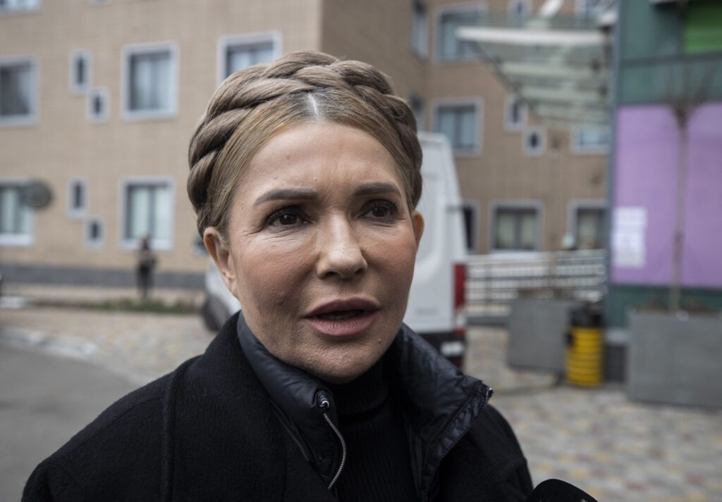 Former Ukrainian Prime Minister Yulia Tymoshenko