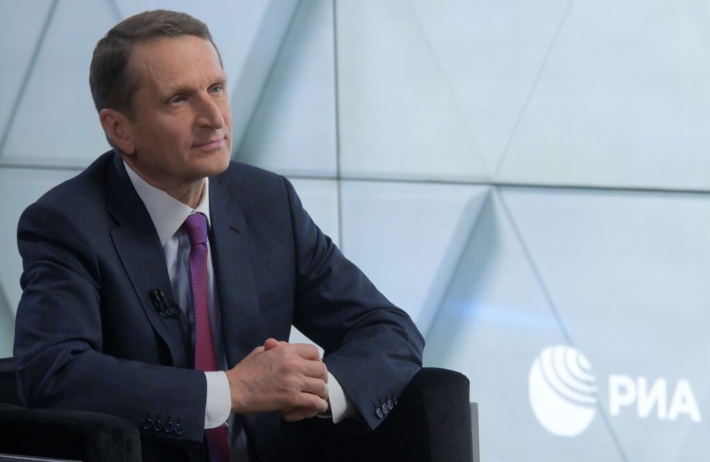 Russia Naryshkin Interview