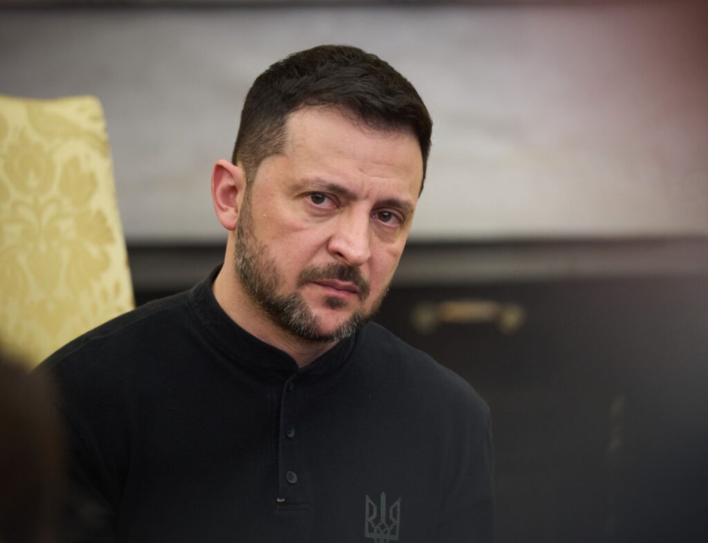 Ukrainian President Volodymyr Zelensky