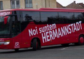 Ce a căutat la mitingul AUR autocarul echipei de fotbal FC Hermannstadt