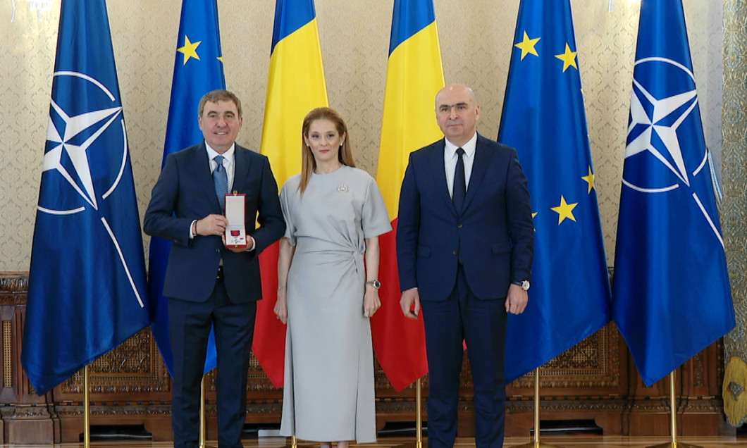 Gică Hagi, decorated with the National Order "The Star of Romania" as a Knight: "Thank you, Romania!"