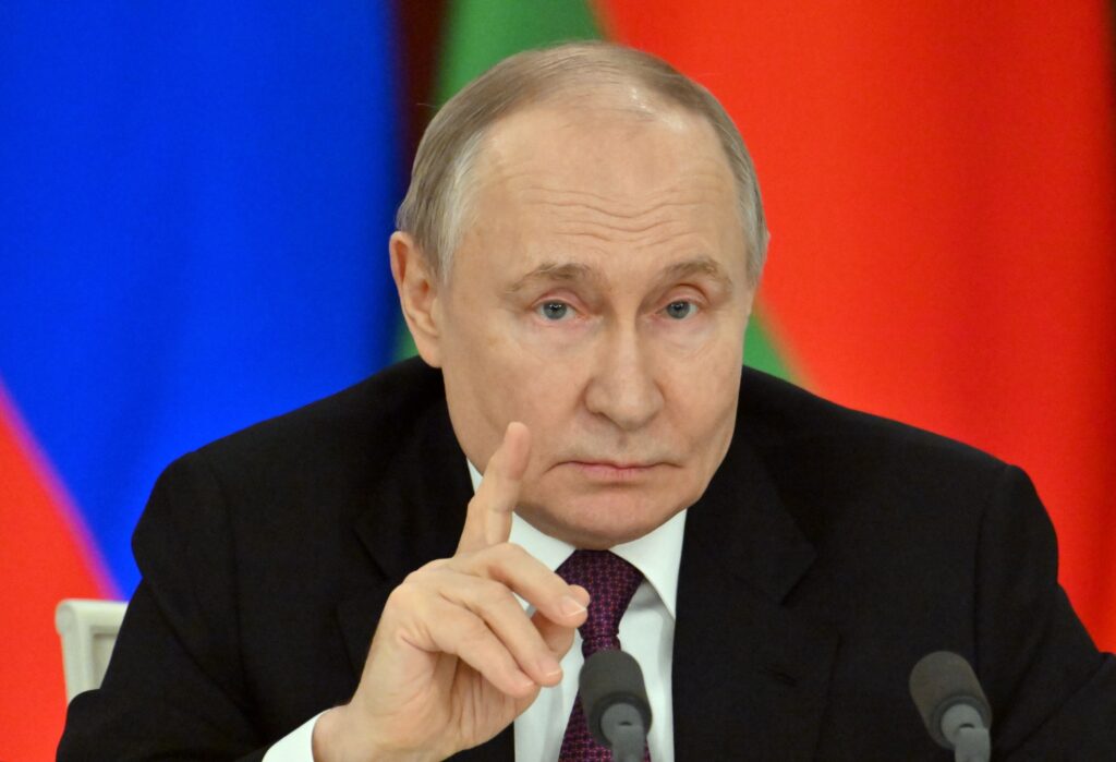 Condiția pusă de Putin pentru a îngheța linia frontului în sud