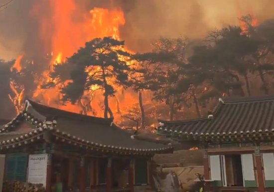 Un incendiu forestier face ravagii în Catalonia. 45.000 de persoane au fost sfătuite să rămână în casele lor