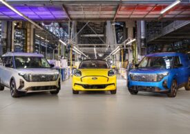 Ford Craiova a lansat primele modele complet electrice. Ciolacu încă promite autostrăzile de care uzina are nevoie (Video)