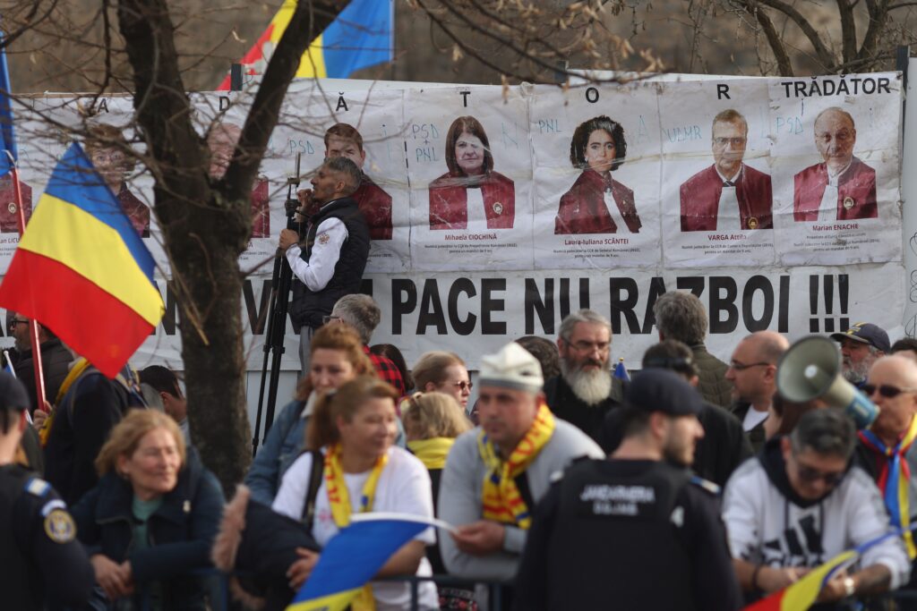 BUCURESTI - ALEGERI 2025 - PROTEST SUSTINATORI CAL