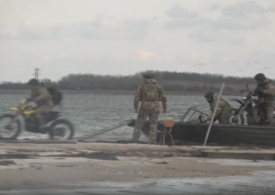 The Russians bring a new tactic to the front: Off-road motorcycle assault (Video)